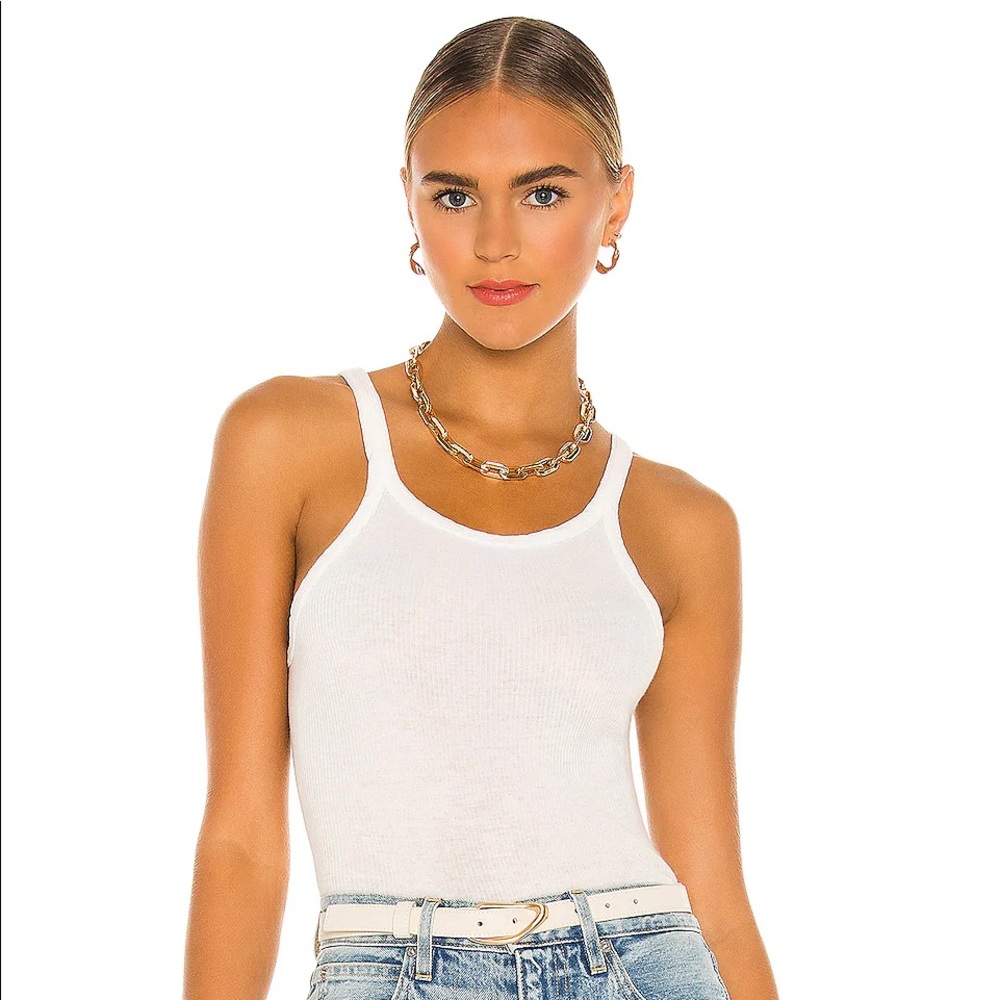RE/DONE Ribbed Tank Top